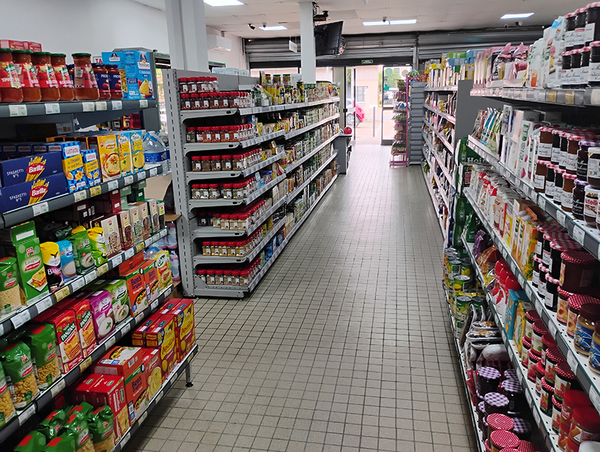 Interieur épicerie